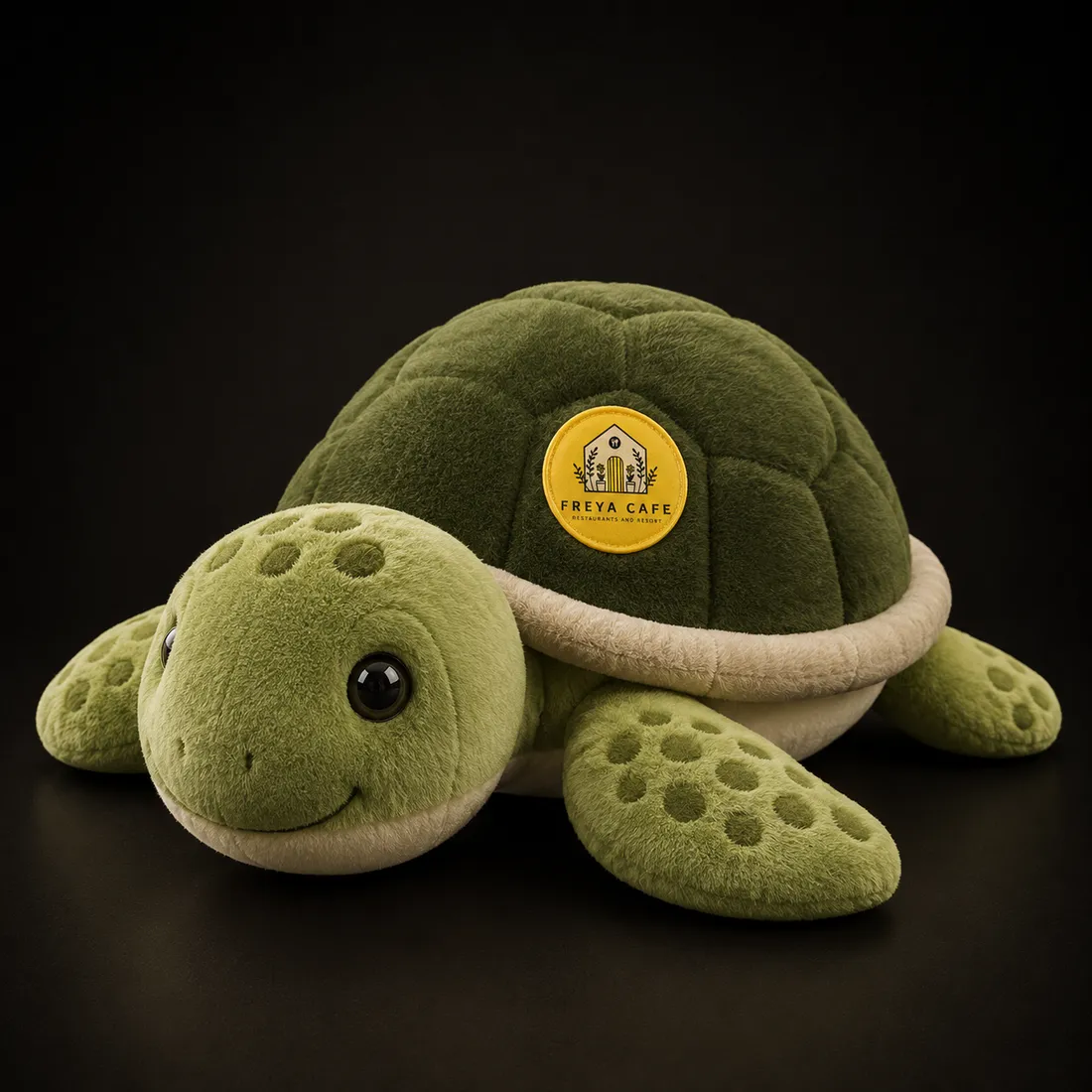 Plush turtle from the Freya park-animal character series